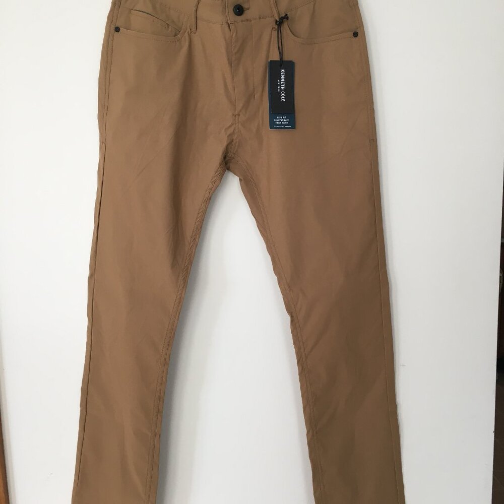 Men's Kenneth Cole Tech Pant Slim Fit  Sz. 32/32   NWT